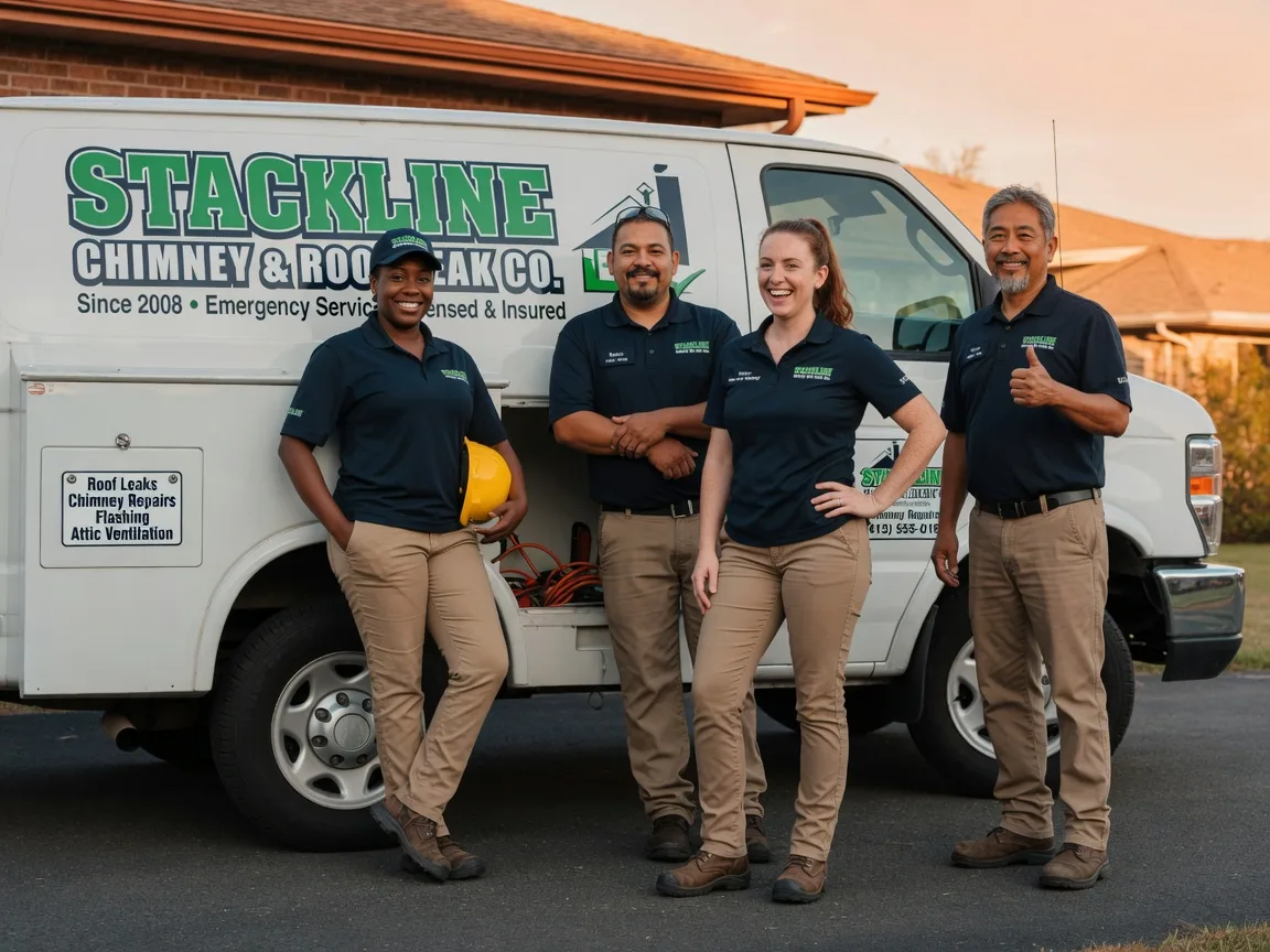 Chimney flashing repair company in Richfield, WI